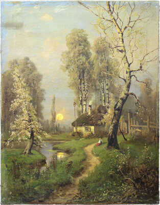 Фёдоров Семен Фёдорович. Закат. Копия с Ю. Клевера 